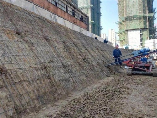 黄山建筑边坡支护